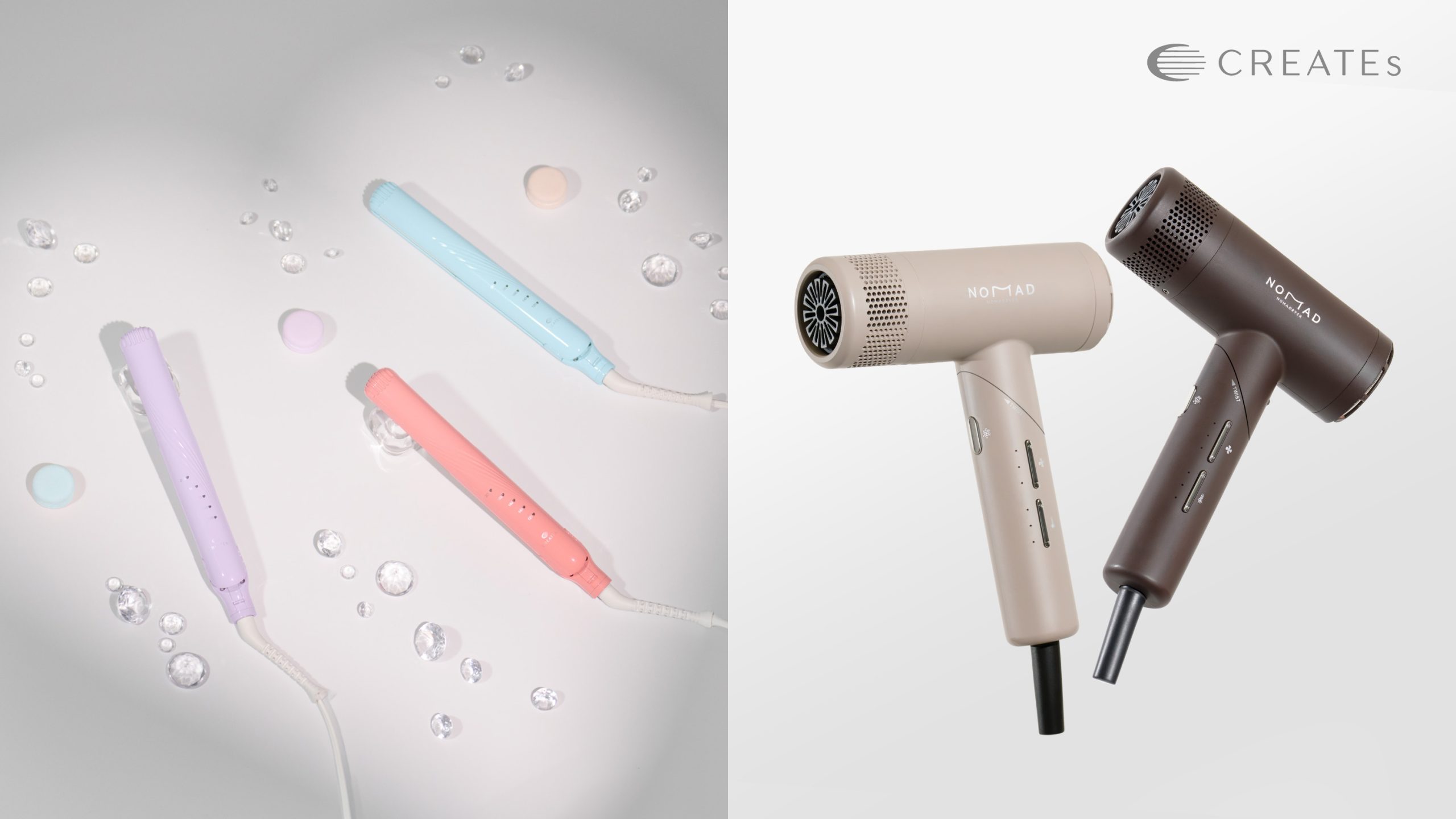ストレートアイロン＆海外対応ドライヤーが登場｜クレイツ秋冬新製品を先行公開