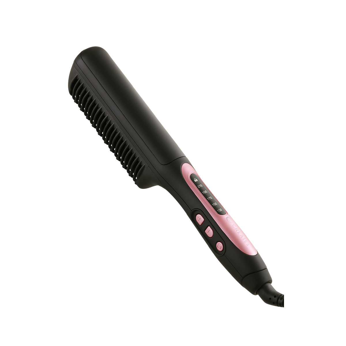 ボリュームメイクコームアイロン ピンク>